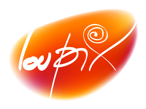 loupix-logo-galet-orange-blanc